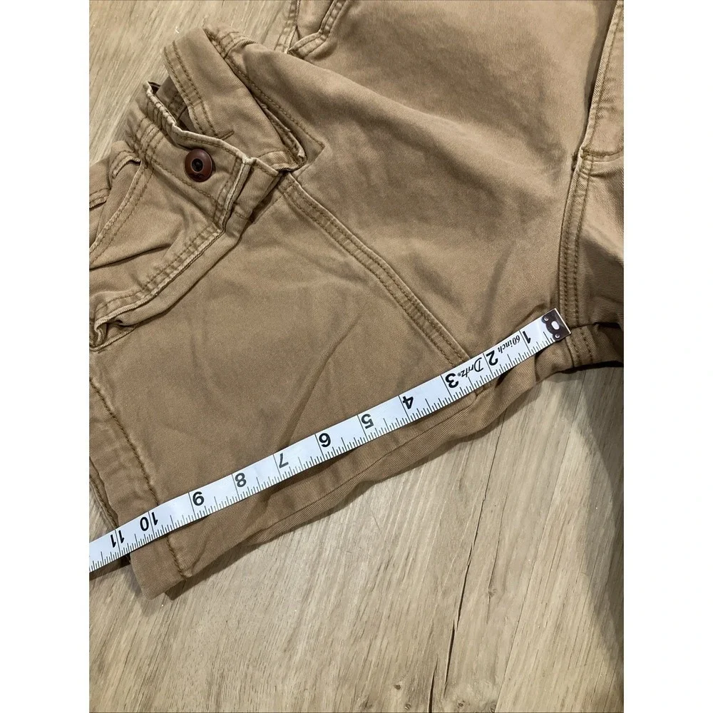 Hollister Cali Longboard Shorts 28x12 Khaki Brown
